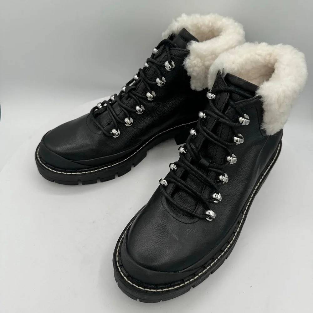 Marc Fisher Chic‎ Style Cade Womens Ankle Boots Size 7.5 CL BLK MSRP $255